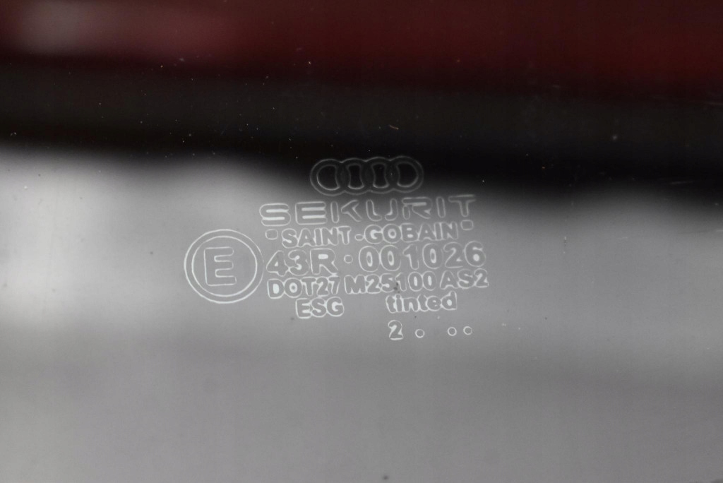 window side left rear part rear AUDI A8 D3 02-05