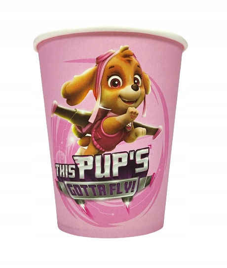 Kubeczki papierowe Psi Patrol This Pup's Gotta fly! 10 sztuk - 200 ml EAN (GTIN) 8715275649633