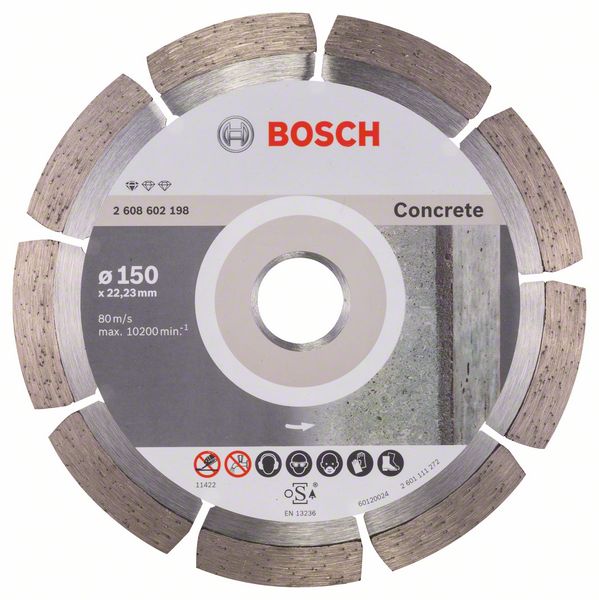 Diamantový Kotouč Segmentový Kotouč Concrete 150*22.3*2.0