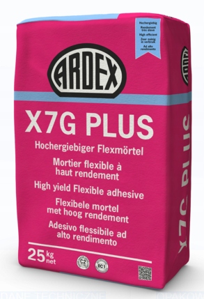 

Zaprawa Klejowa Elastyczna X7G Plus 25KG Ardex