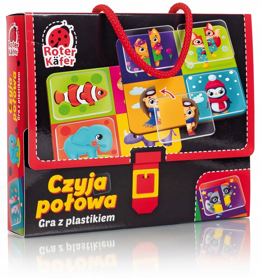 

Edukacyjna gra z plastikiem Czyja Połowa do Pary