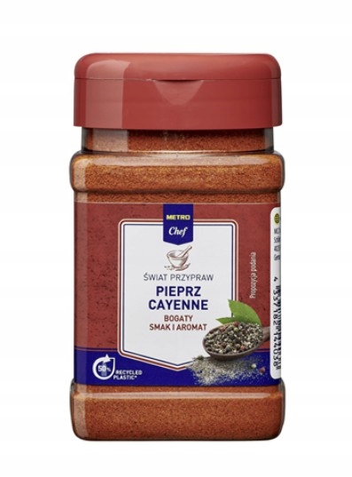Metro Chef Pepř kajenský mletý 5 x 120 g koření velké balení