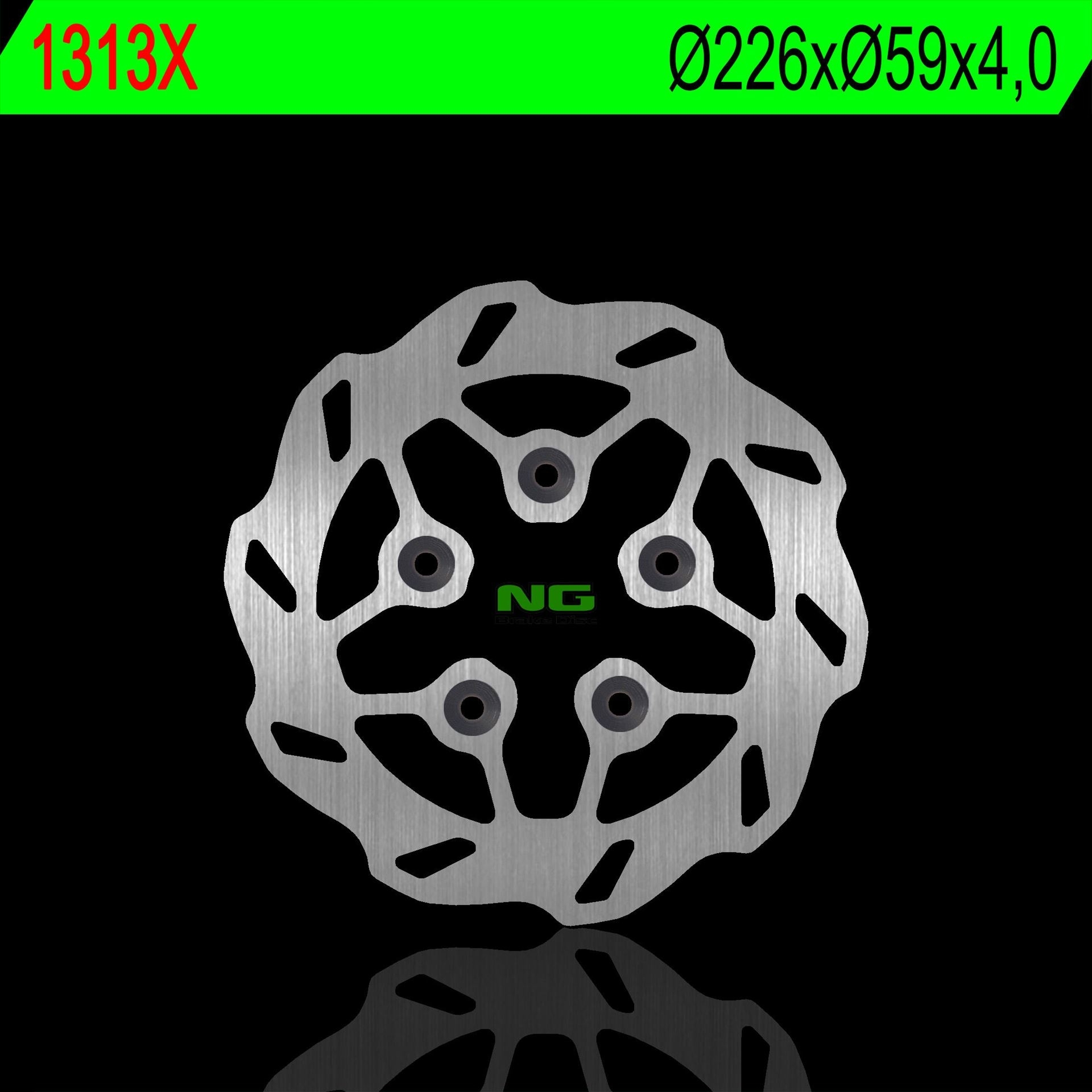 Ng Brzdový Kotúč Predný/zadný Peugeot Tweet 50/125/150 10-18 (226X59X4,0MM)