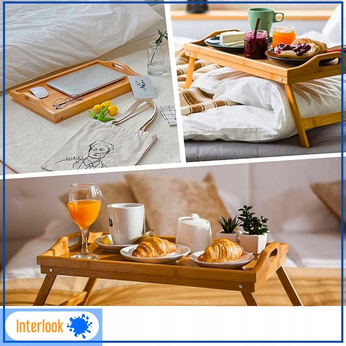 STOLIK ŚNIADANIOWY TACA NA NÓŻKACH POD LAPTOPA Marka Interlook