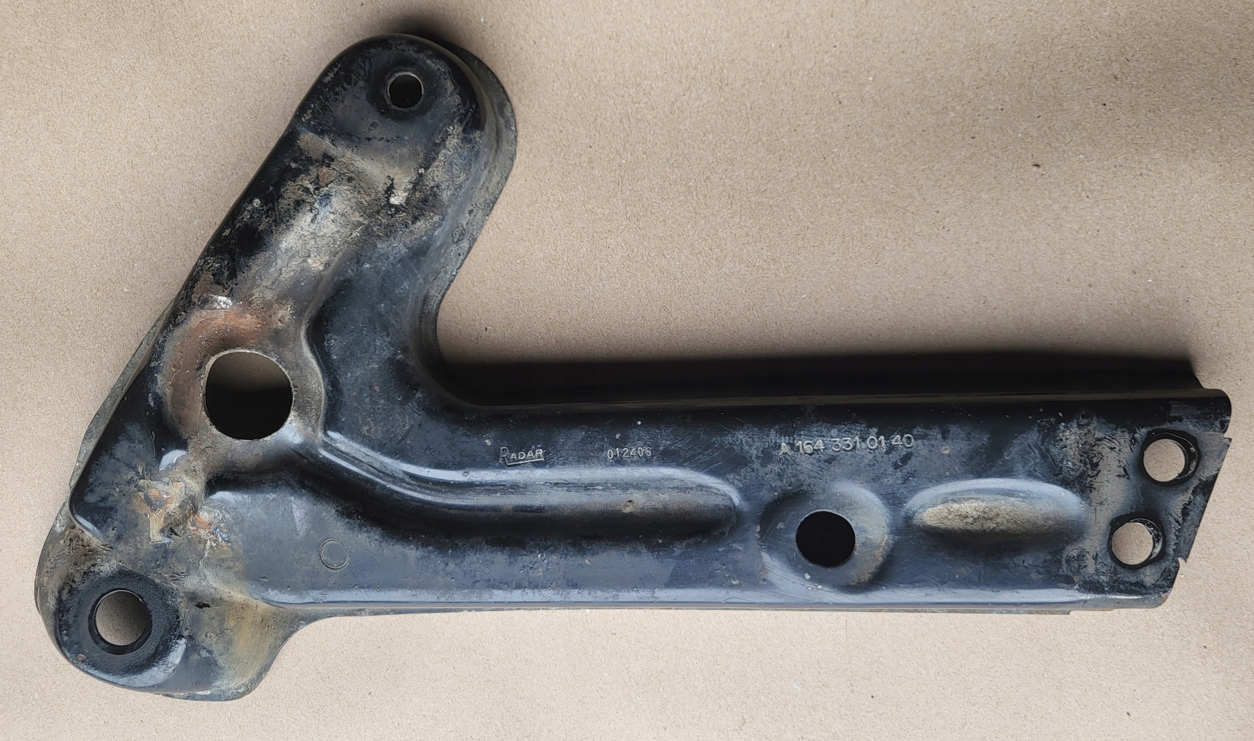 console springing holder bracket right front MERCEDES ML W164 GL OE