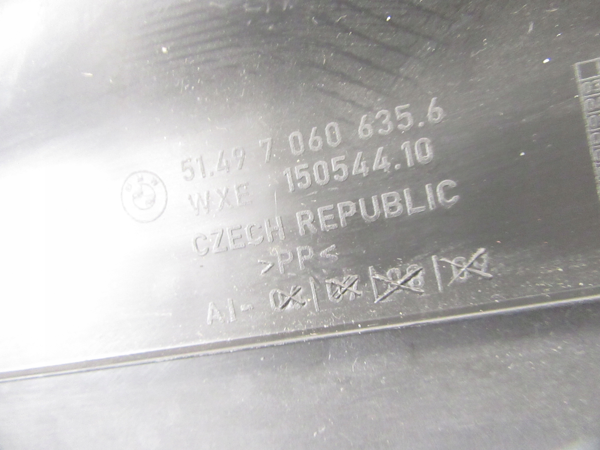 cover cover moulding bonnet boot BMW e87