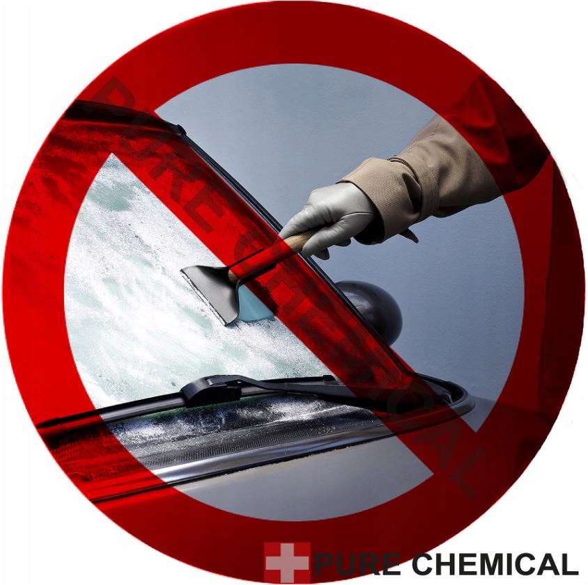 ODMRAŻACZ DO SZYB -40°C 1Lx5 BUTELKA Z ROSPYLACZ 5x1000ml Pure Chemical Stan opakowania oryginalne