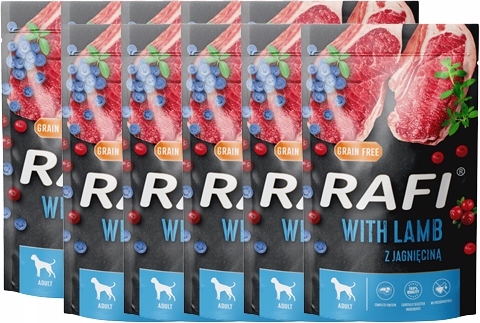 10 x Krmivo pro psa 500 g sáček Dolina Noteci Rafi