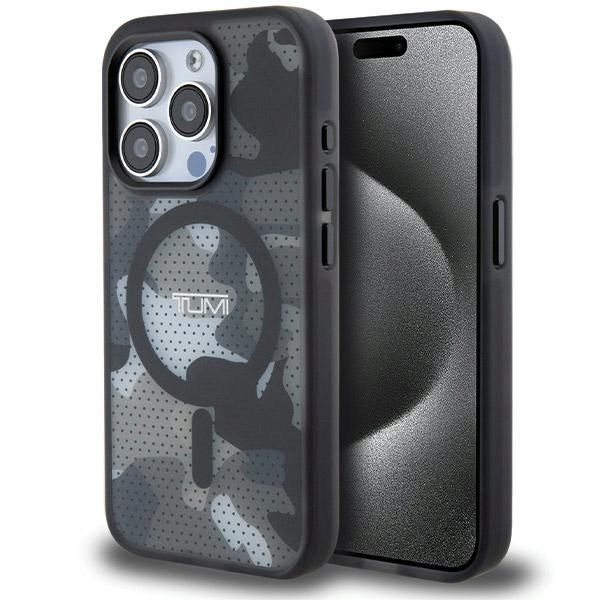 Pouzdro Tumi TUHMP15LTCAMK pro iPhone 15 Pro 6.1" černé/black hardcase Frosted Ca