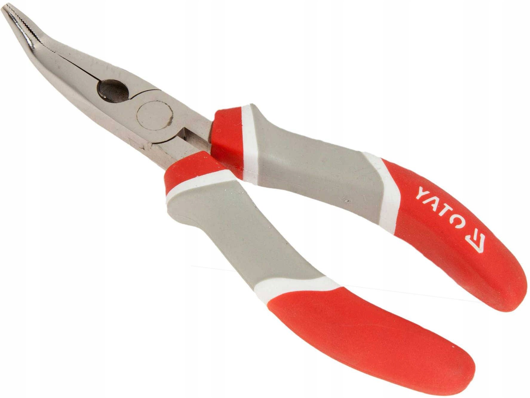 

Yato Szczypce Wydłużone Wygięte 160MM YT-2026