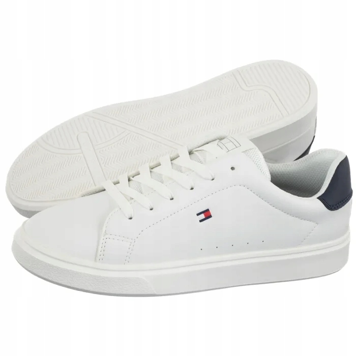 Dámské tenisky Tommy Hilfiger Low Cut White T3X9-34350 Bílé