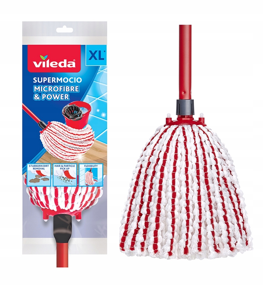 

Mop Vileda Microfibre And Power Sznurkowy Chłonny