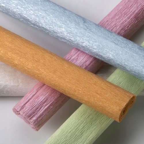 Bibuła marszczona Happy Color mix 5 szt. PERŁOWA Marka Happy Color