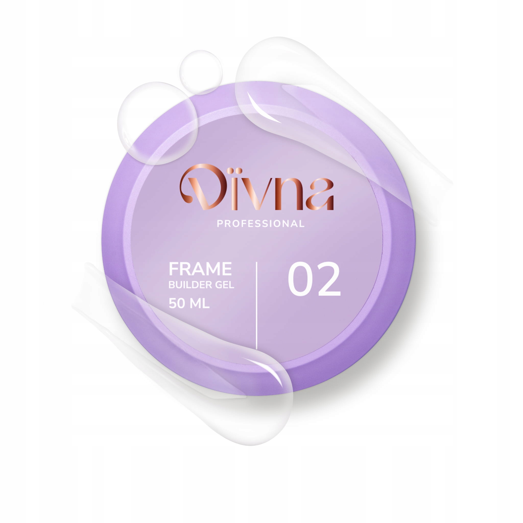 Frame Builder Gel 02 żel budujący przezroczysty do paznokci