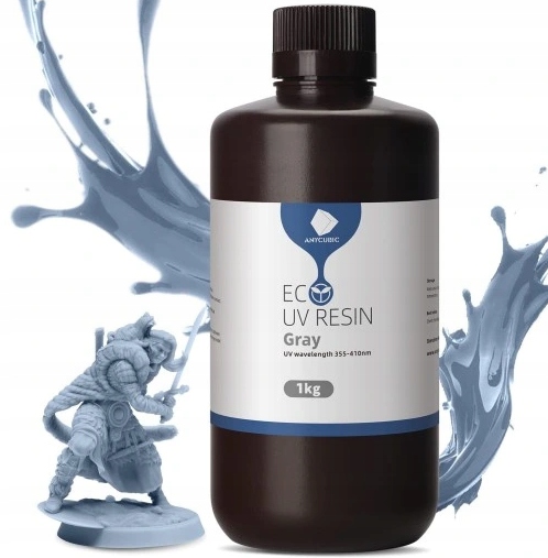 3D pryskyřice Anycubic Eco Šedá 1 kg