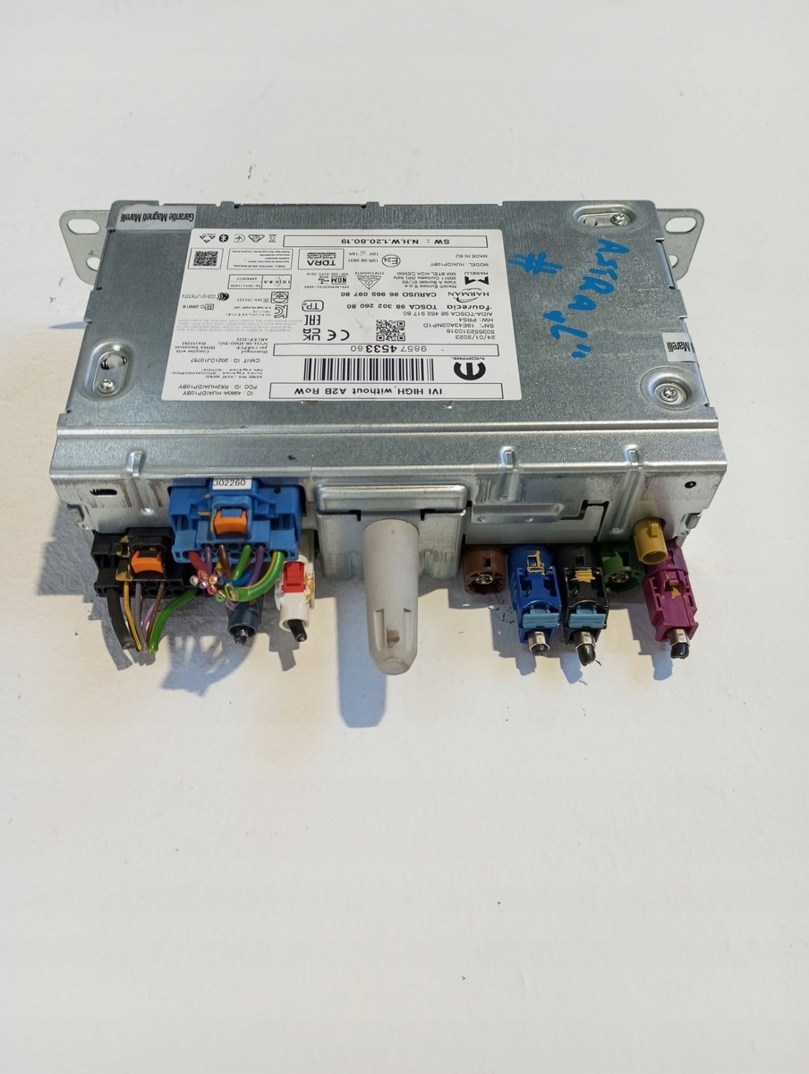 Radio OPEL ASTRA L 6 VI 9857453380