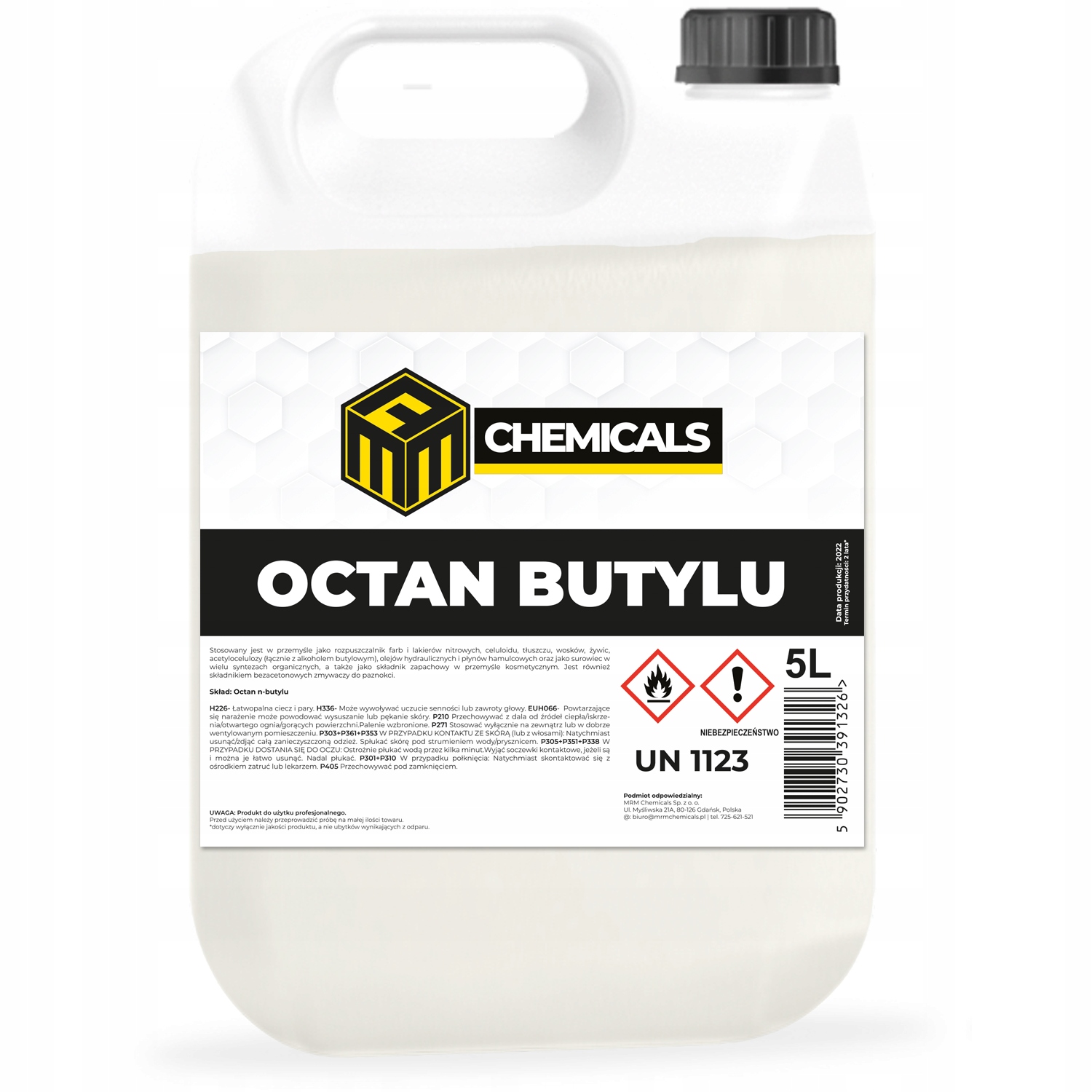 

Octan Butylu 5L