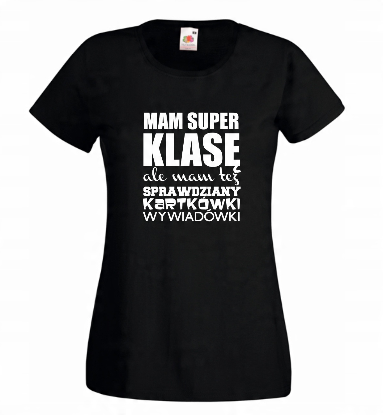 

Koszulka damska Mam Super Klasę Sprawdziany r XXL