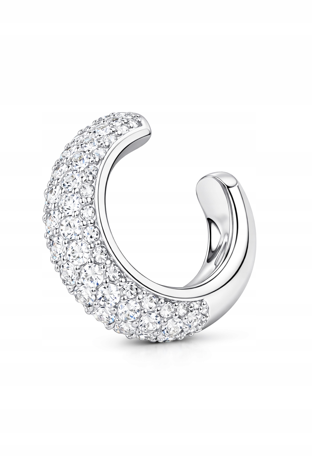 Swarovski Dextera Náušnička Se Zirkony Stříbrná S I3C