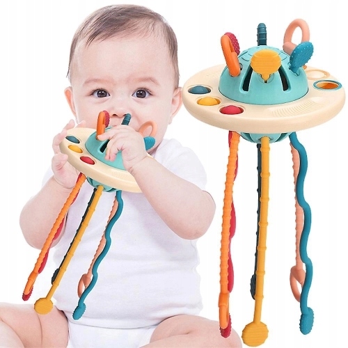 

Zabawka Sensoryczna Montessori Gryzak Niemowląt