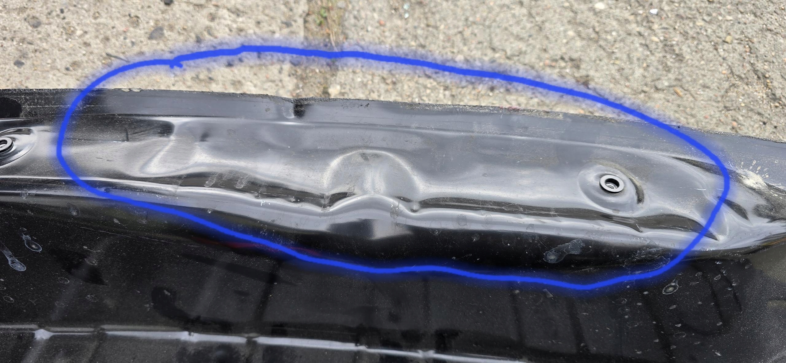 rear panel rear part pillar TESLA MODEL Y 111