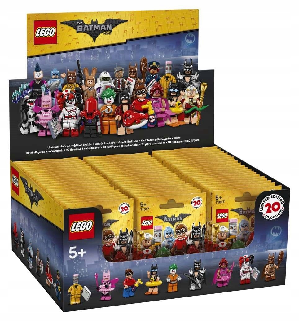 Lego 71017 Batman 1 Originál Box 60 minifigurek.