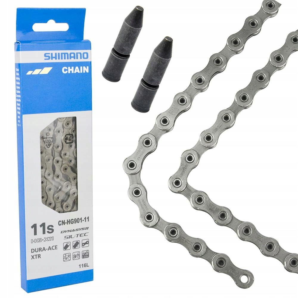 Řetěz na kolo Shimano CN-HG901, 116 článků, 11rychlostní, včetně spojovacího čepu