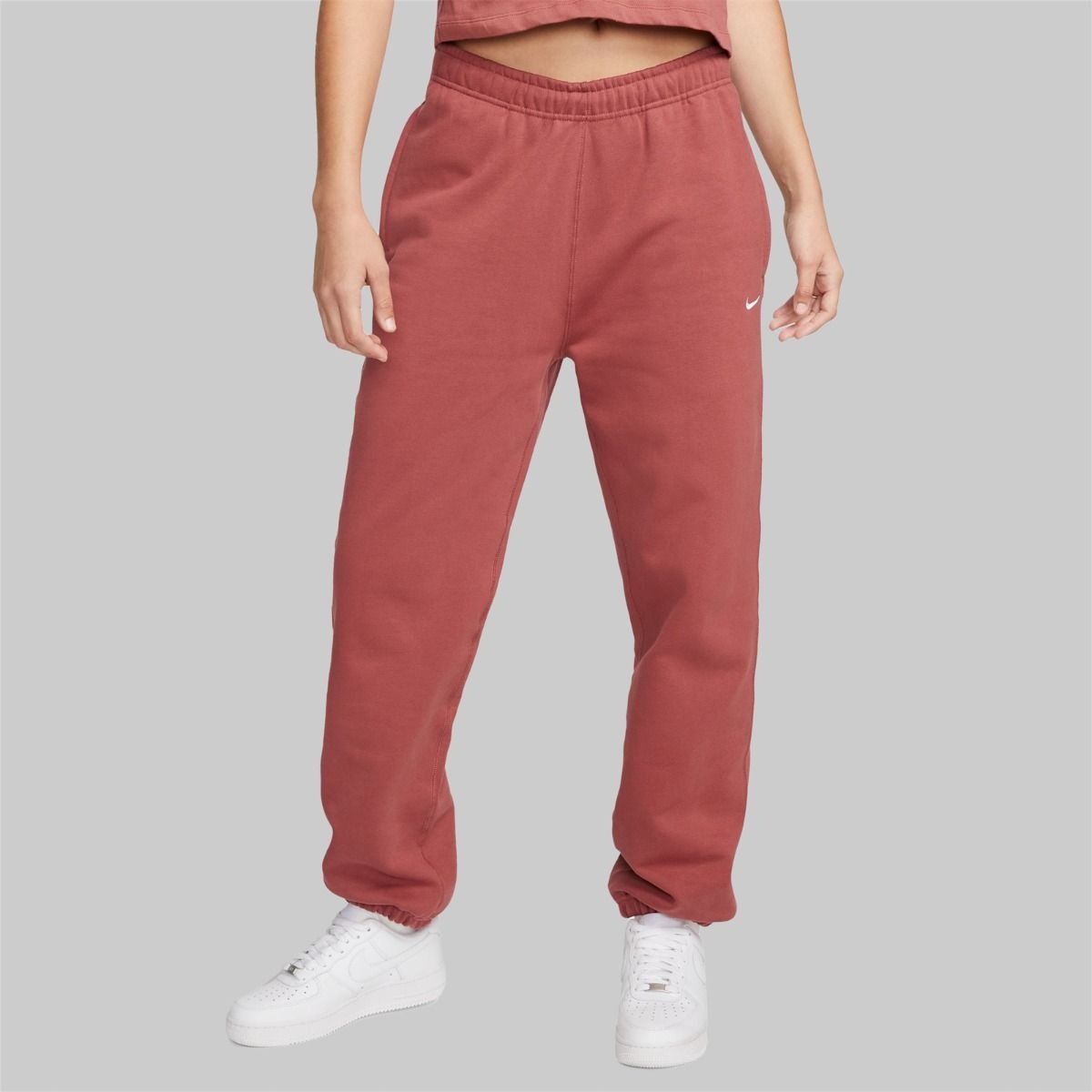 Dámské teplákové kalhoty Nike Solo Swoosh Fleece CW5565-691 vel. M