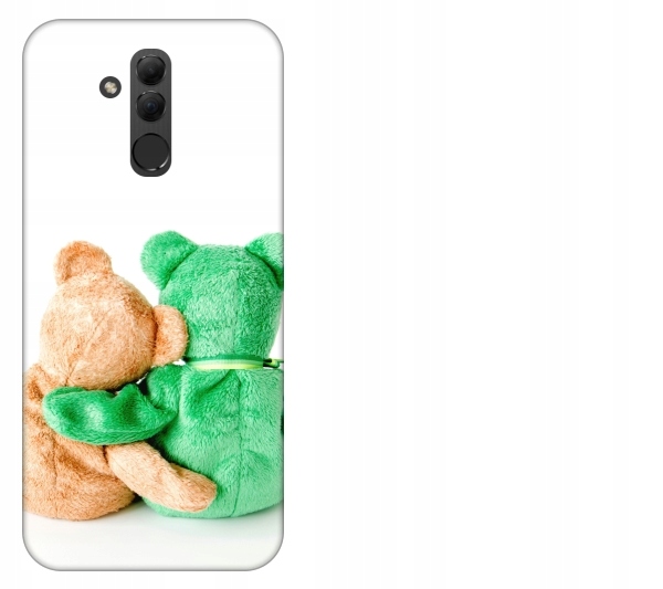 

Etui pokrowiec Huawei Mate 20 Lite Zakochane misie