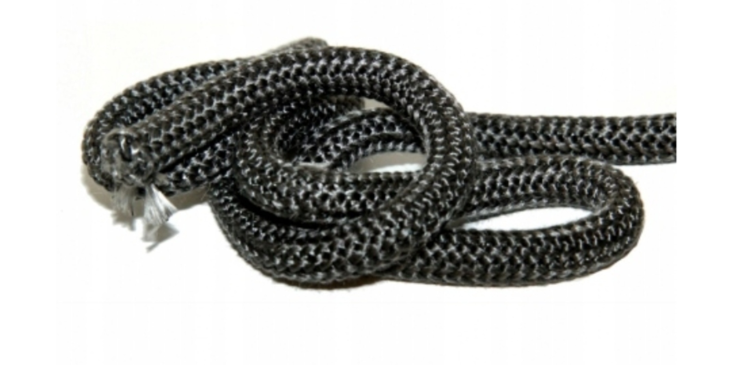 SZNUR DO KOMINKA USZCZELKA ŻAROODPORNA 10mm 1 METR