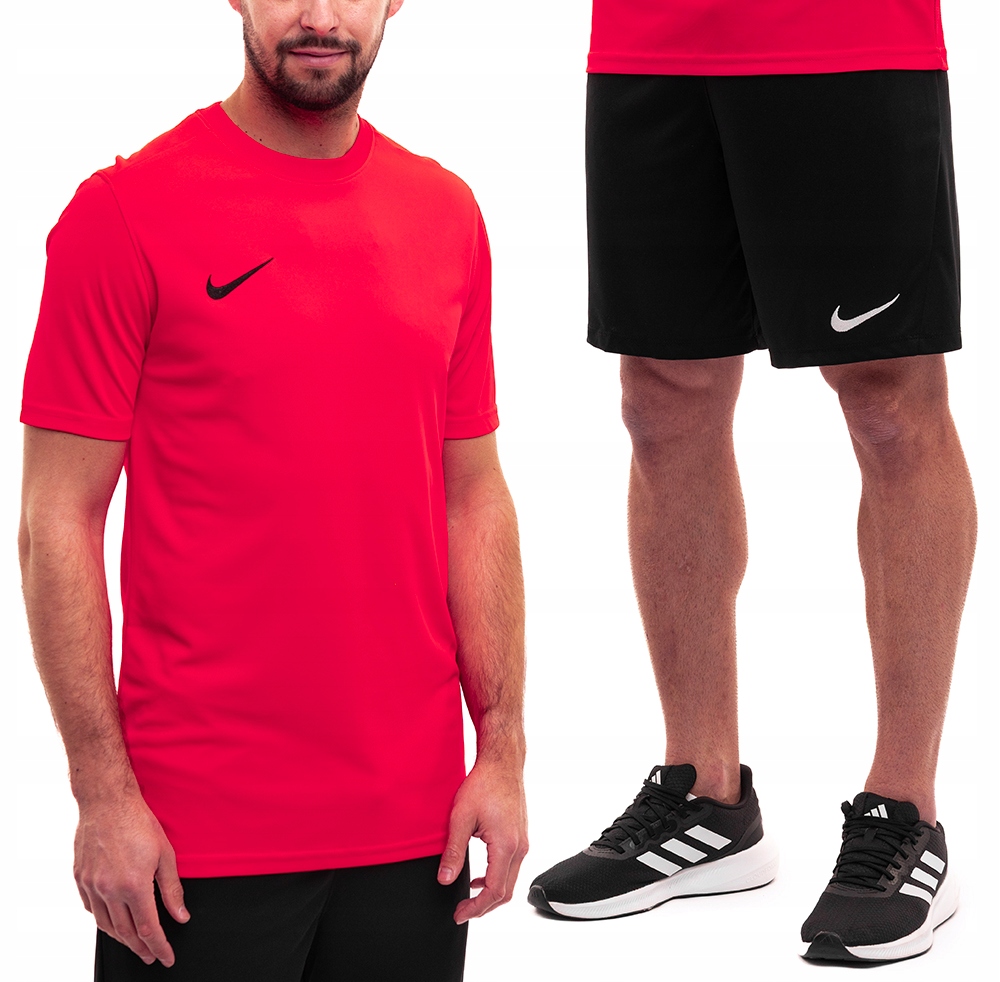 Sportovní oblečení Nike Dry Park Pánský komplet Pohodlné tričko Kraťasy vel. XL