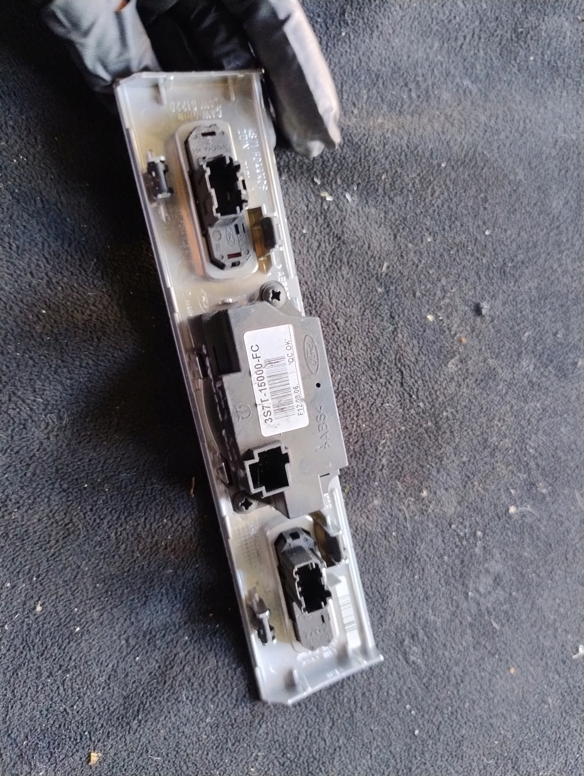 PANEL clock clock FORD MONDEO MK3 3S7T-15000-FC