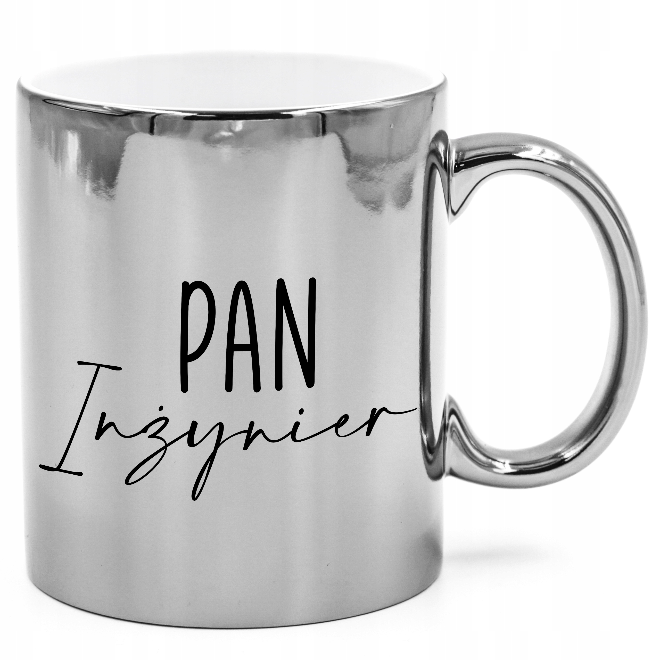 

Kubek Srebrny Pan Inżynier Dużo Wzorów