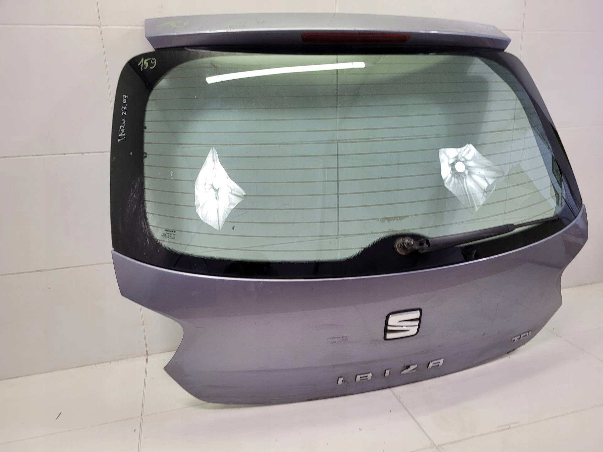 rear trunk door boot SEAT Ibiza 4 2nd facelift 2016