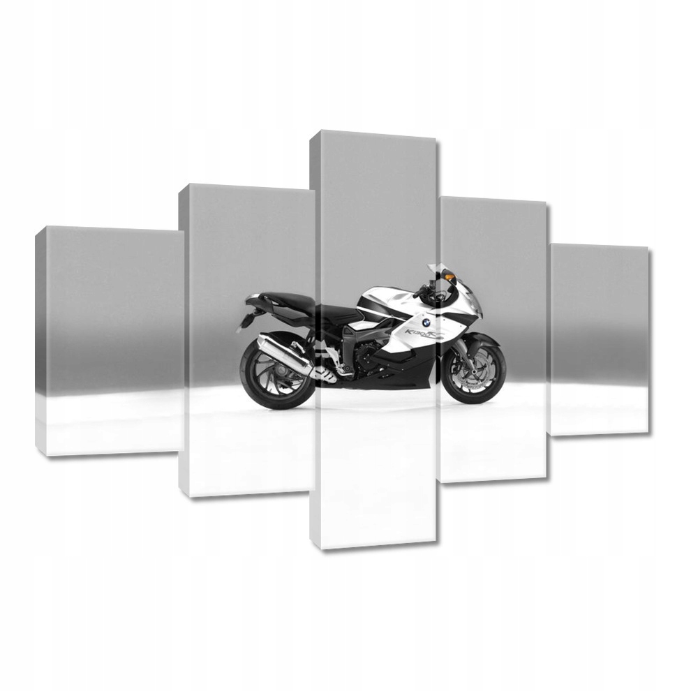

Obrazy 100x70 Biały ścigacz Bmw Motor
