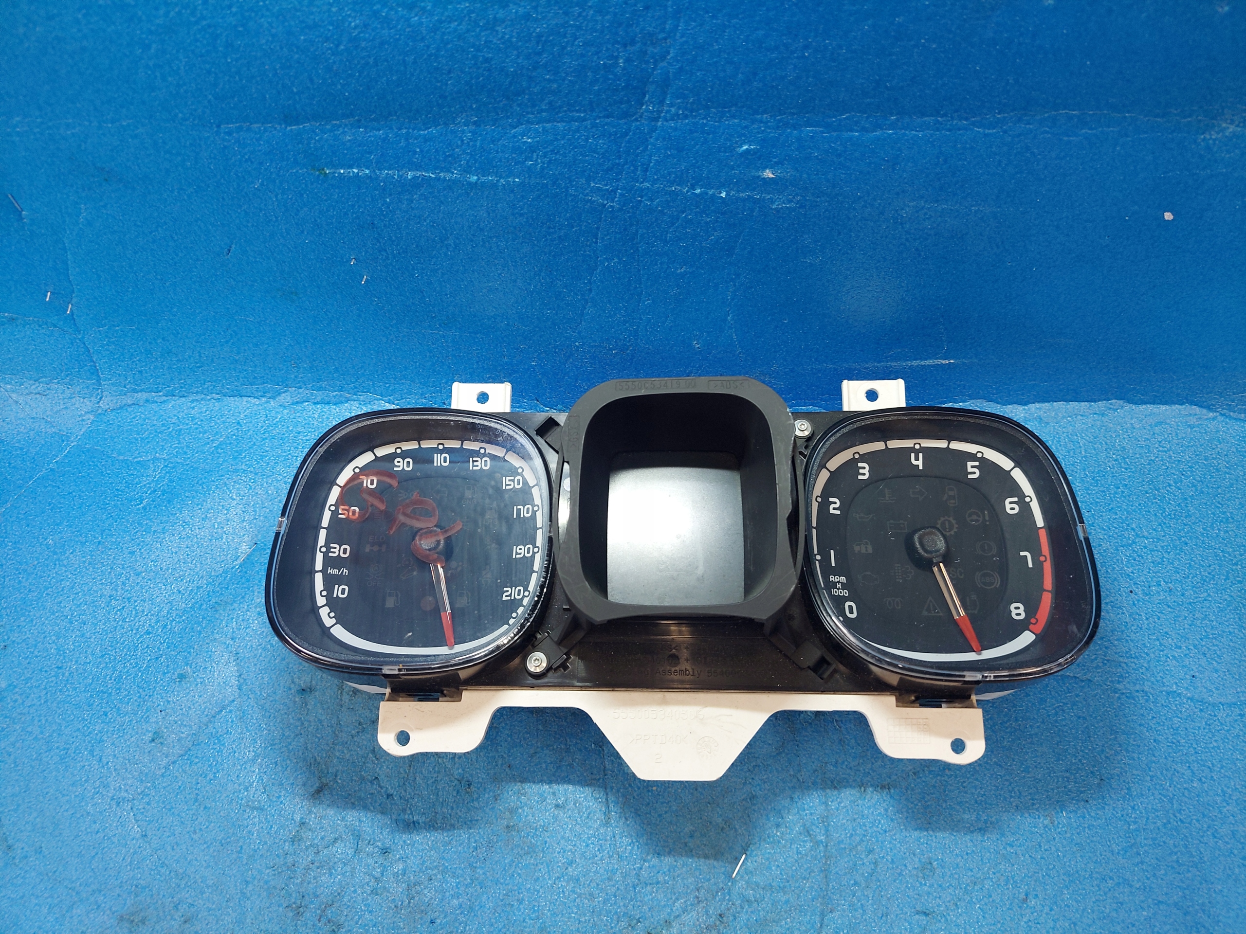 dials clock PANDA 3 1.2 B 0887766550