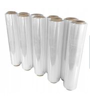 FOLIA STRETCH 2,5KG TRANSPARENTNA BEZBARWNA ROLKA Marka ORNATUM