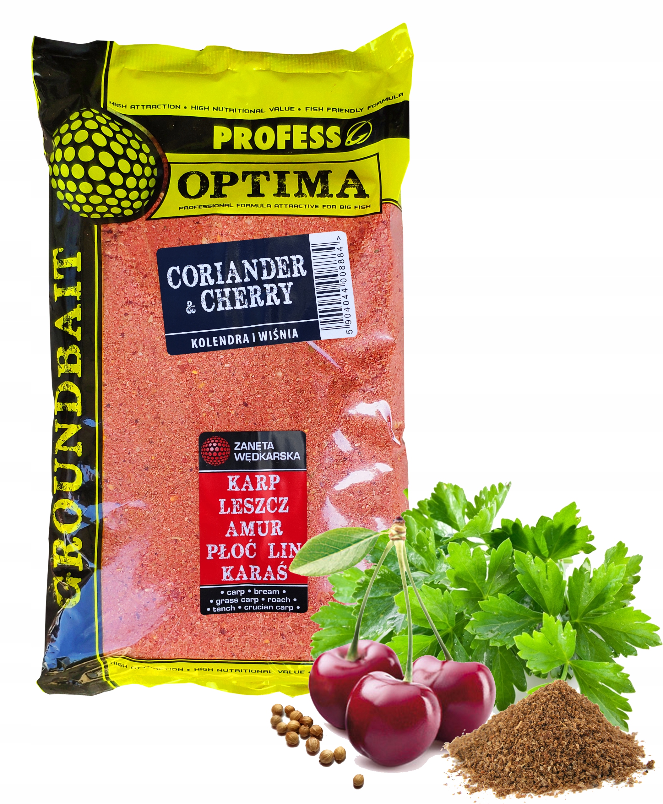 PROFESS - Zanęta - OPTIMA - 10kg - Kolendra Wiśnia