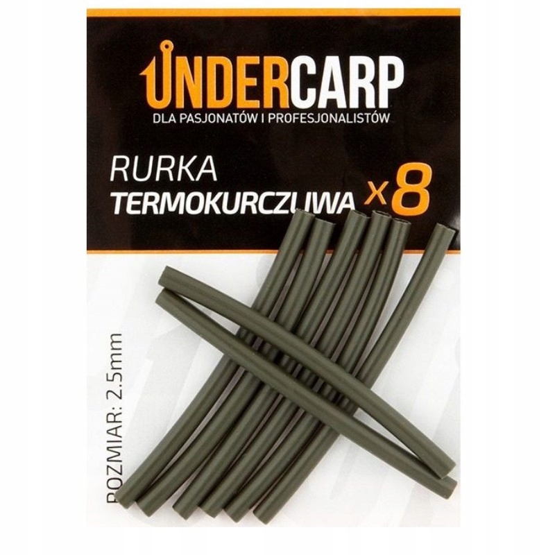 Undercarp Rurka Termokurczliwa zielona 2,5mm UC182