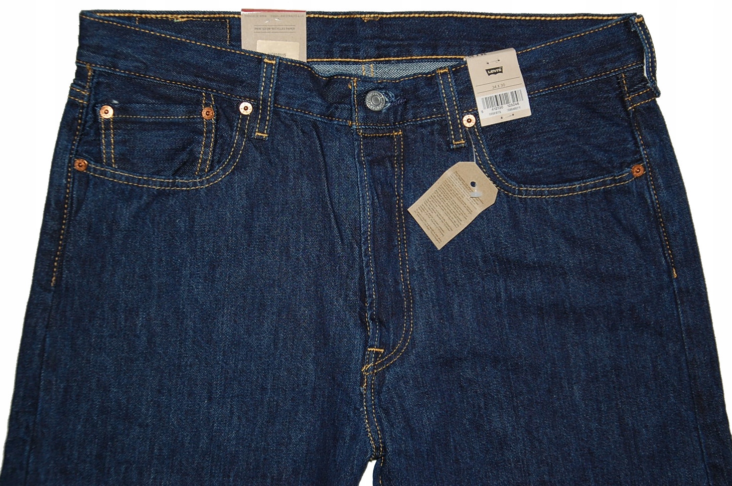 LEVIS 501 34/30 W34 L30 STRAIGHT 0115 pas 90 cm