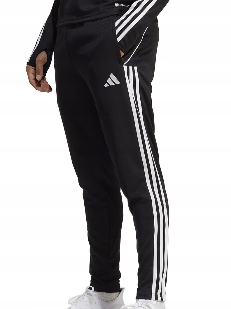 ADIDAS SPODNIE TIRO 23 DRESY MĘSKIE ZWĘŻANE - M Kolor czarny