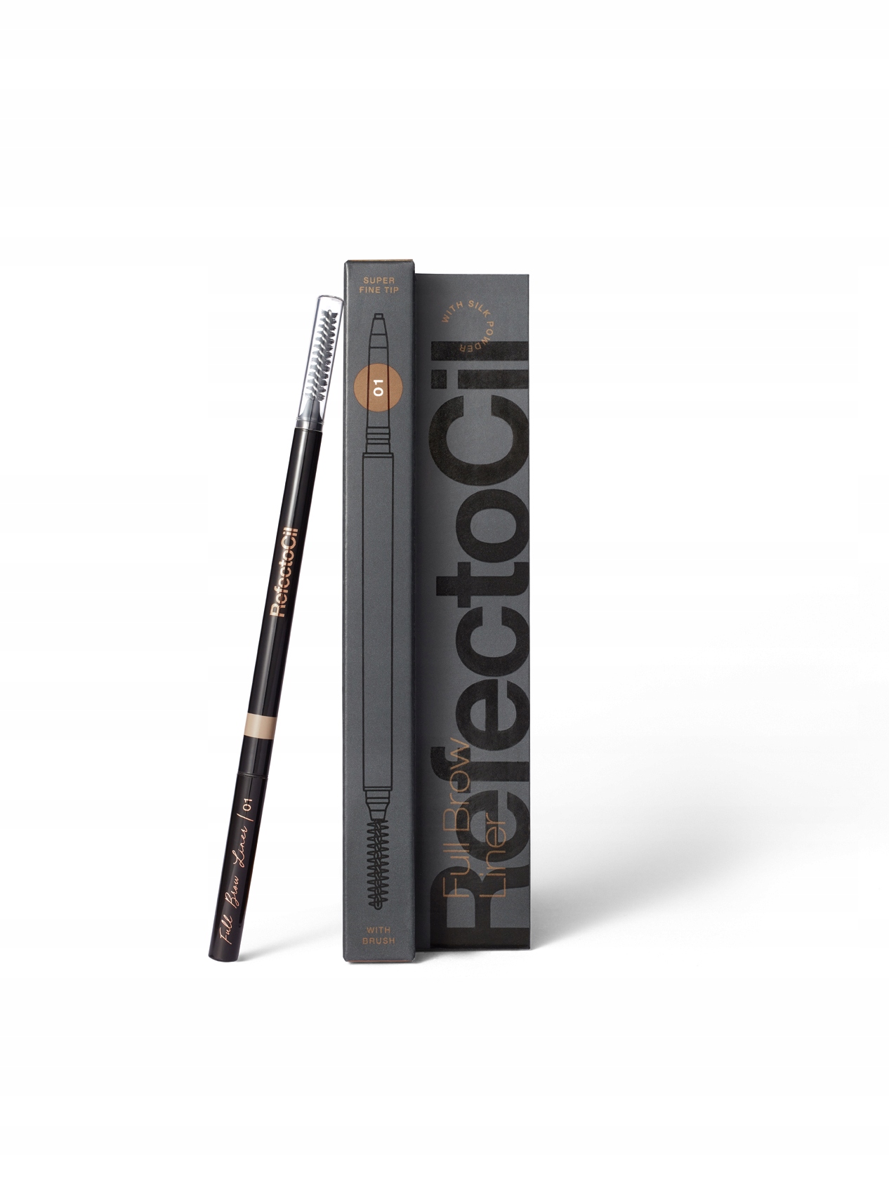 Voděodolná tužka na obočí Full Brow Liner 01 světle hnědá