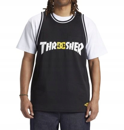 Tričko DC X Thrasher s ramínky, tank top M