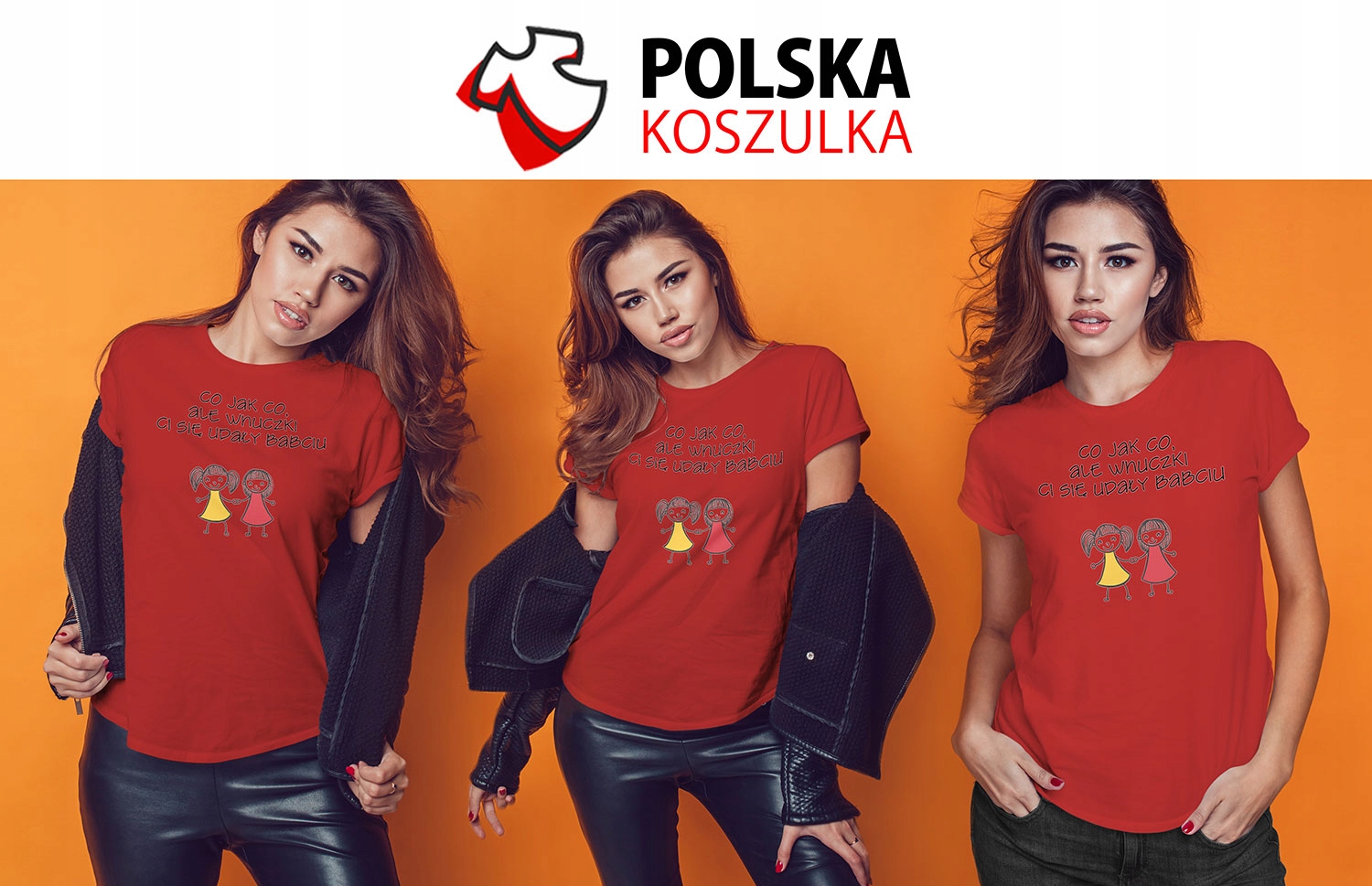 KOSZULKA T-SHIRT DZIEŃ BABCI 2XL WNUCZKI CI SIĘ UDAŁY BABCIU PREZENT JAKOŚĆ Marka bez marki