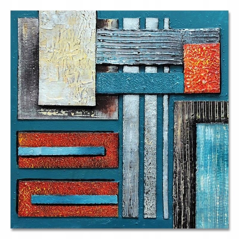 Polský Obraz Dekorativní panel Abstrakce 50x50