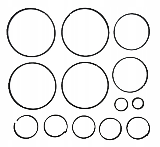 81001408 - ТЕФЛОНОВИЙ КОМПЛЕКТ TR-80SD 0C8 10+