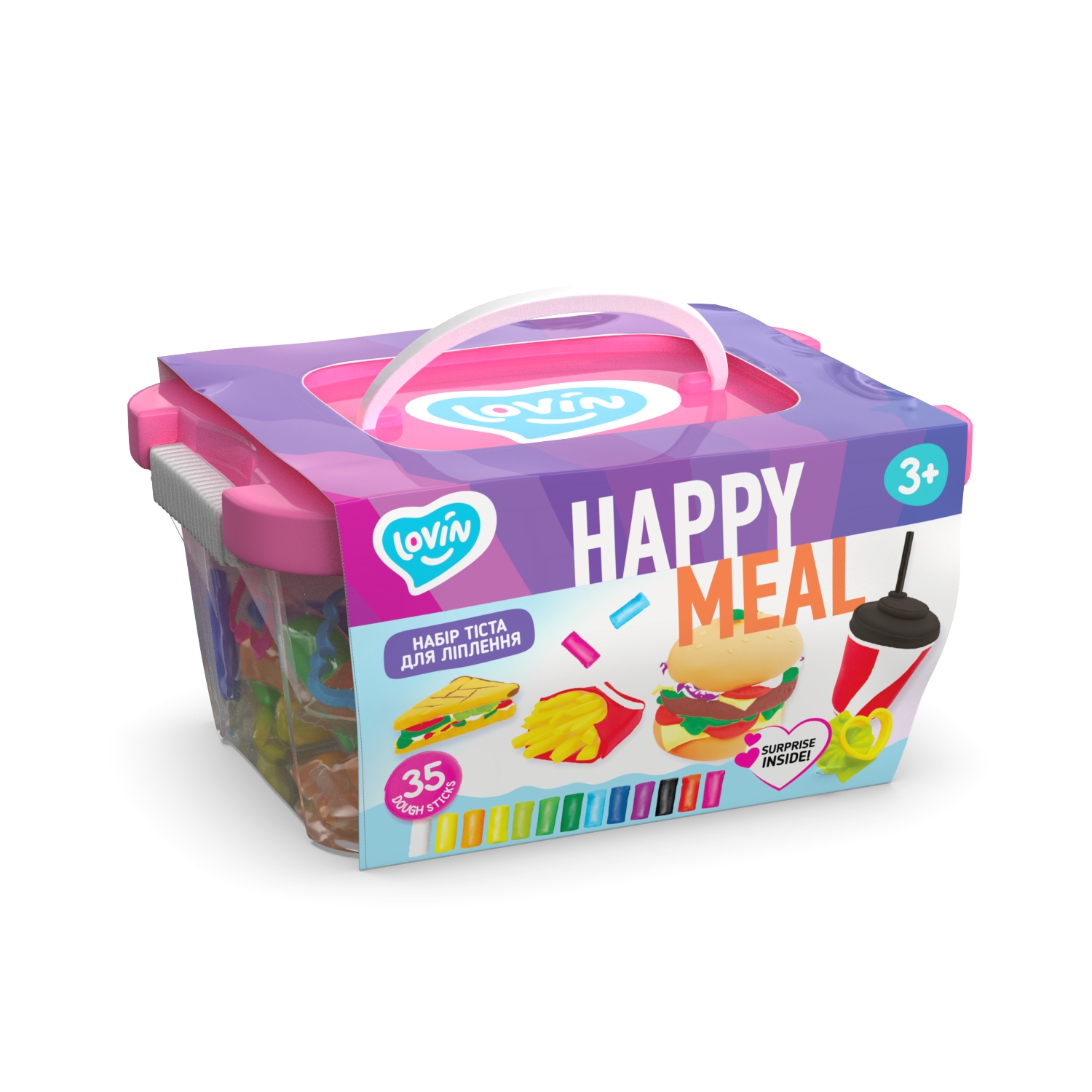

Zestaw ciastoliny Lovin'Do Happy Meal