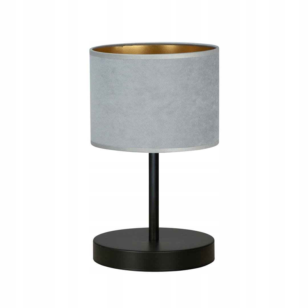 Nočná lampa s tienidlom Hilde Šedá