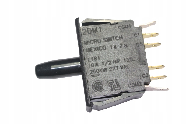 2DM1 Przełącznik drzwiowy Dpdt On-(on) 10A 250V Honeywell [1szt]