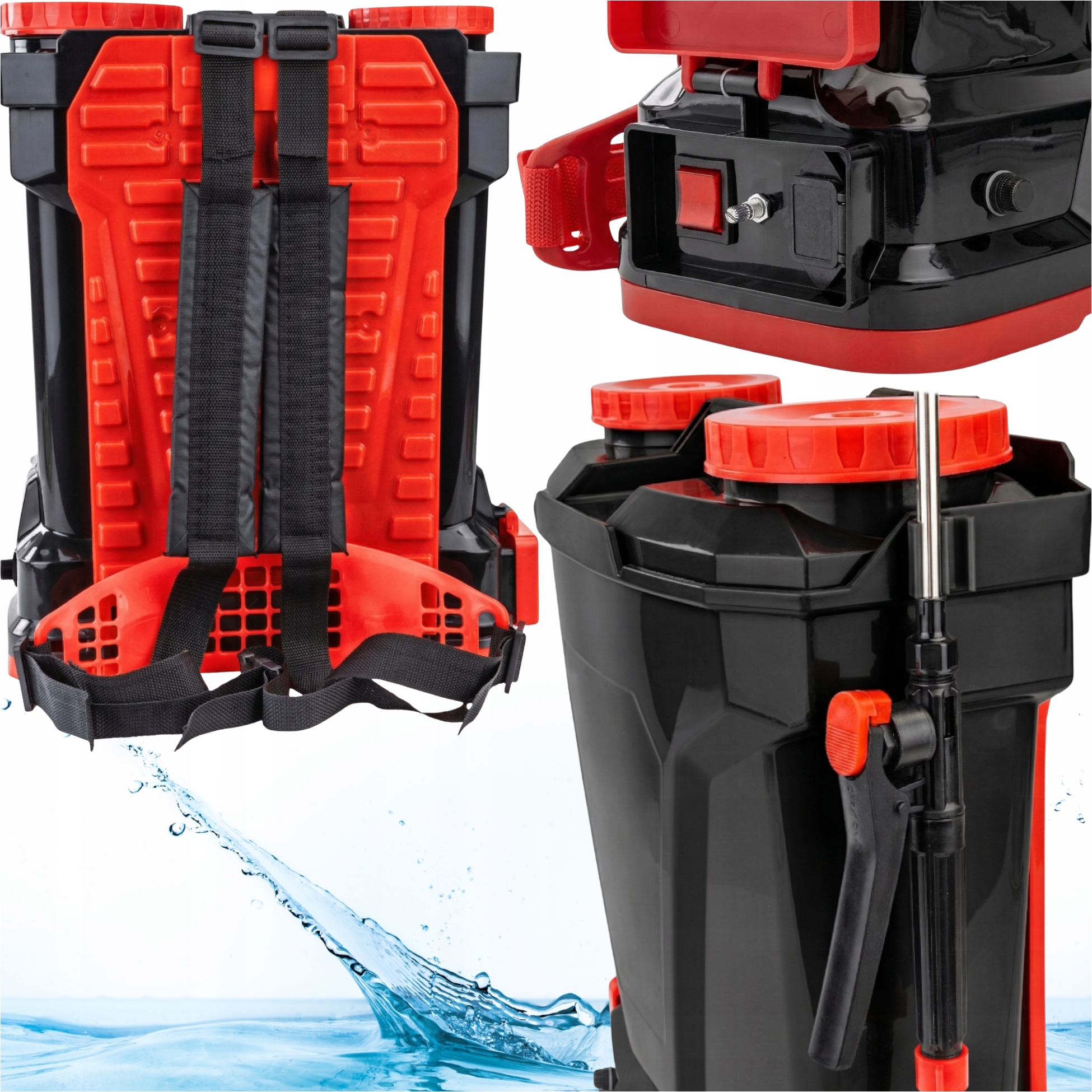 Akumulátorový Zádový Postřikovač Napájený Elektricky Pro Kropení XXL